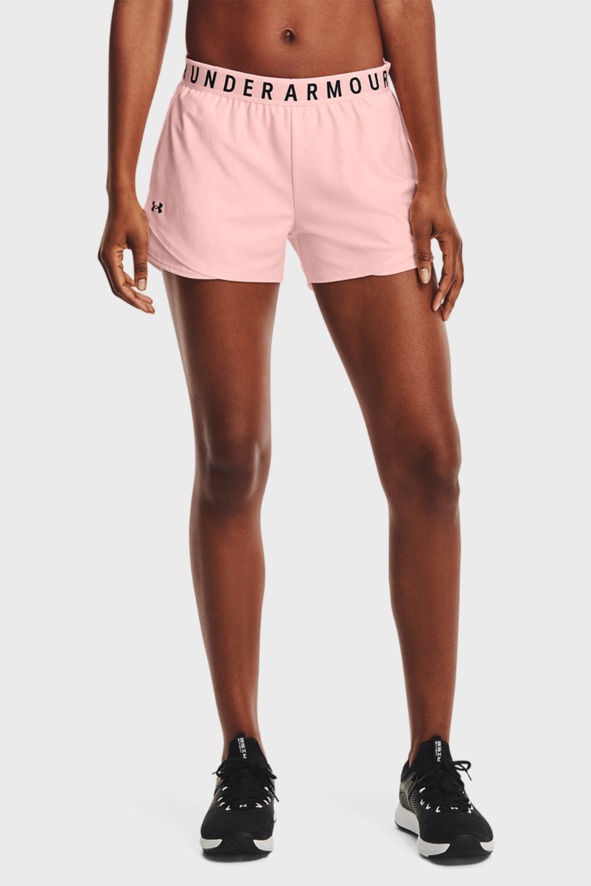 

Женские розовые шорты Play Up Shorts Emboss 3.0-PNK Under Armour M 1360943-658