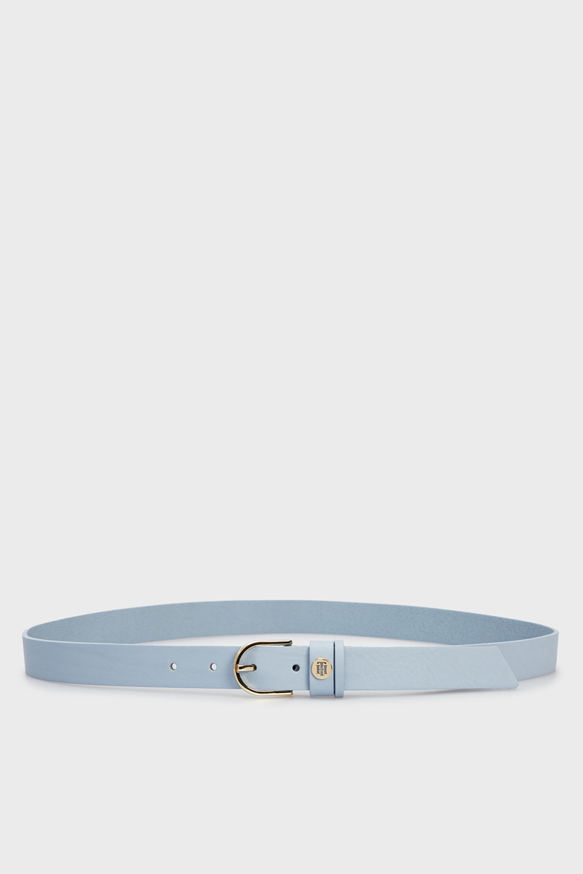

Женский голубой кожаный ремень CLASSIC 2.5 Tommy Hilfiger 85 AW0AW09819