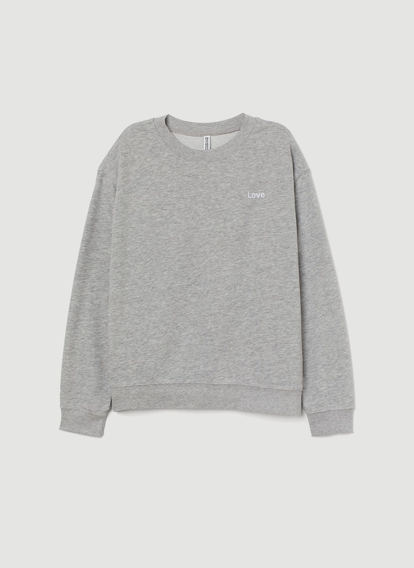 

Свитшот H&M 6779301Ldm XS Серый меланж