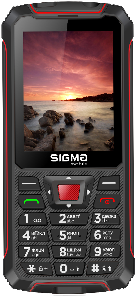 

Мобильный телефон Sigma mobile Comfort 50 Outdoor Black/Red