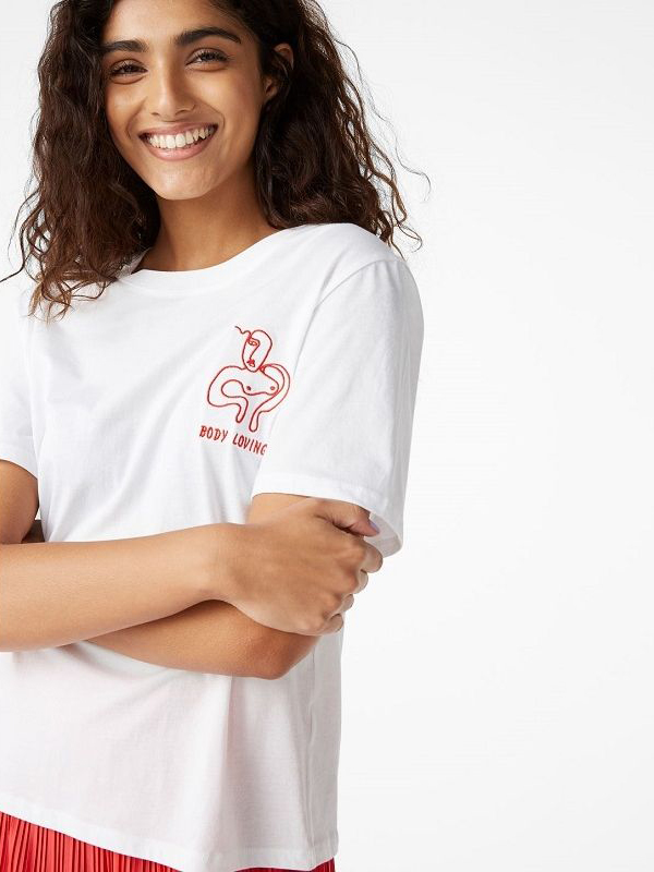 

Футболка Monki 6247918dm  Белая, Футболка Monki 6247918dm XS Белая