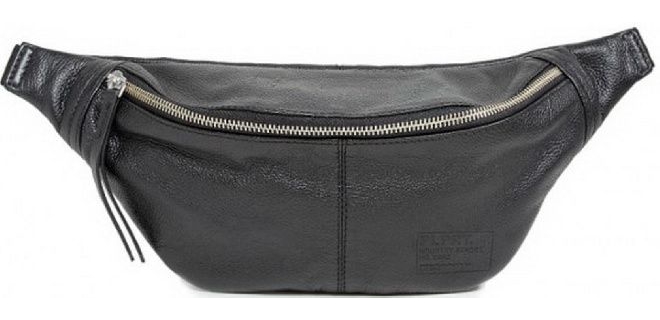 

Поясная сумка-бананка Poolparty с пайетками PLPRT (waistbag-shine-black)