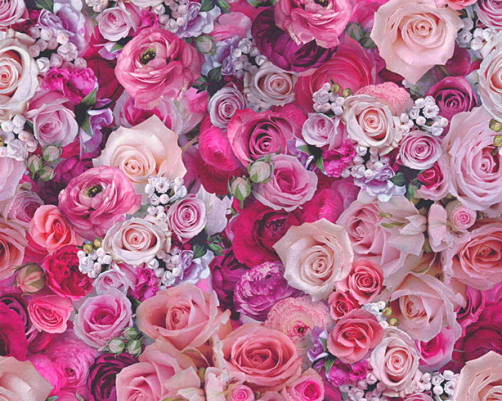 

Виниловые обои на флизелиновой основе 0.53*10.05 A.S.Creation URBAN FLOWERS 32722-1