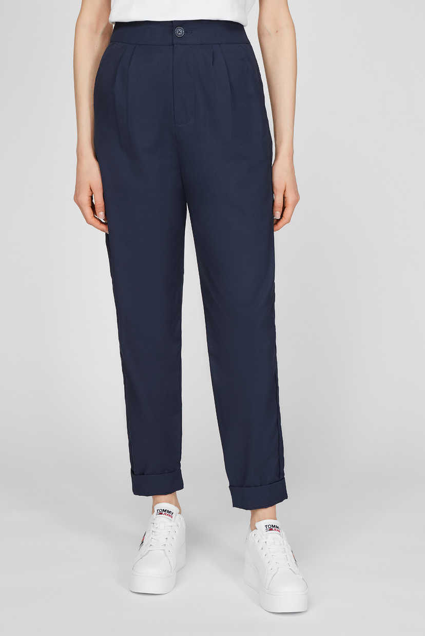 

Женские синие брюки TJW SHRS PLEATED TAPERED PANT Tommy Hilfiger 29-32 DW0DW09736
