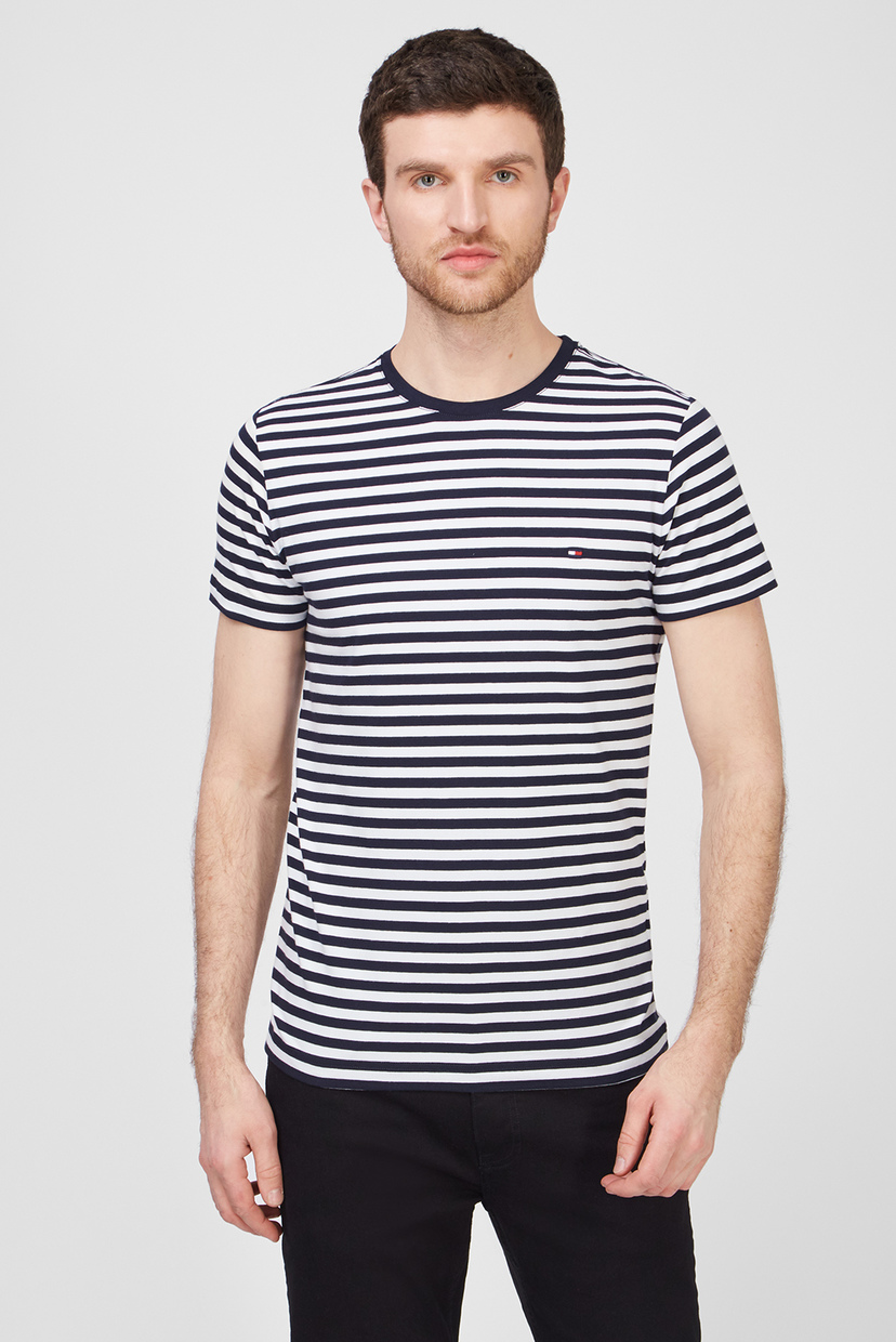 

Мужская футболка в полоску Tommy Hilfiger L MW0MW10800