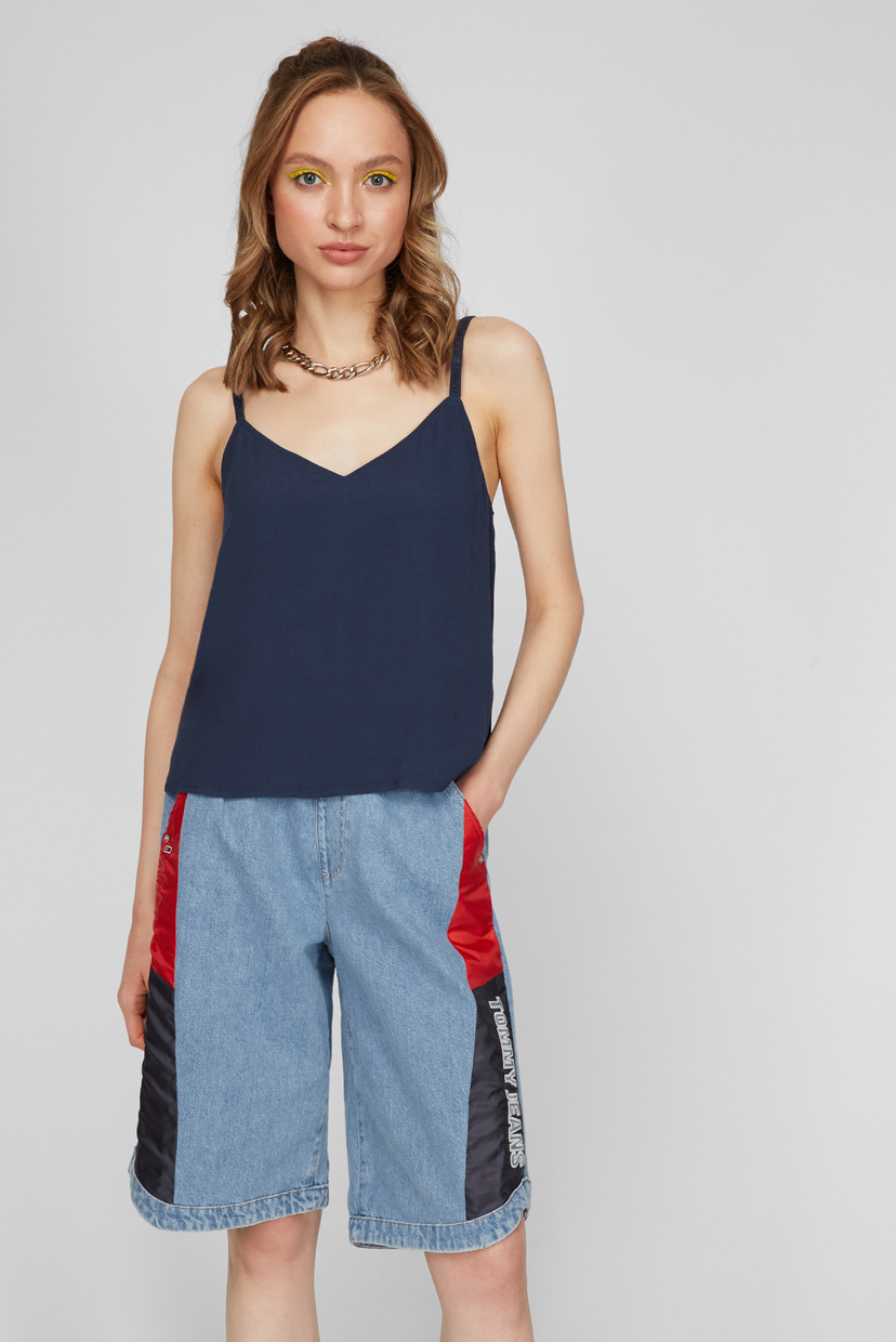 

Женский темно-синий топ TJW CAMI Tommy Hilfiger L DW0DW09772