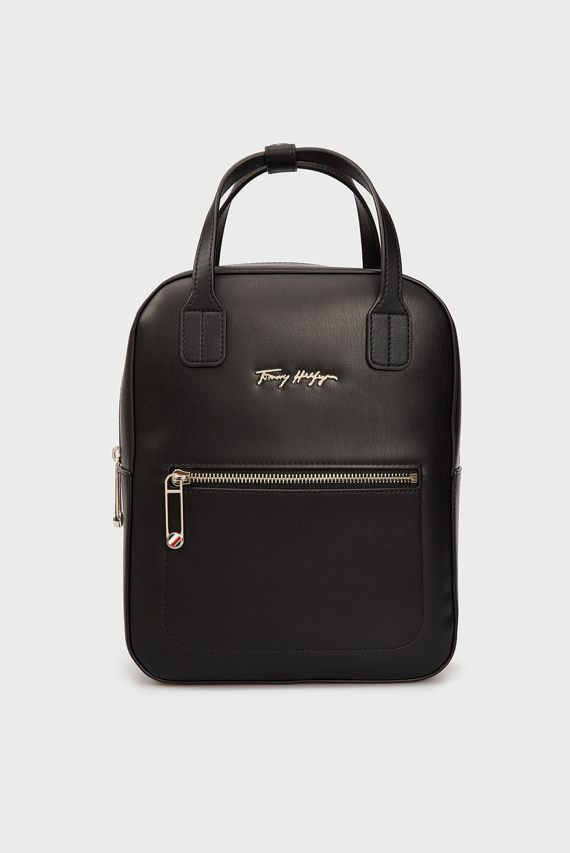 

Женский черный рюкзак ICONIC TOMMY BACKPACK Tommy Hilfiger OS AW0AW09661