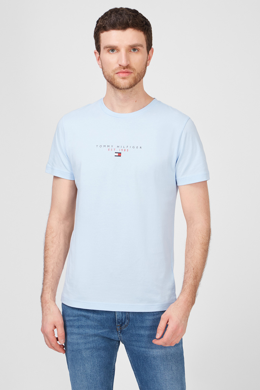 

Мужская голубая футболка ESSENTIAL Tommy Hilfiger XXL MW0MW17676