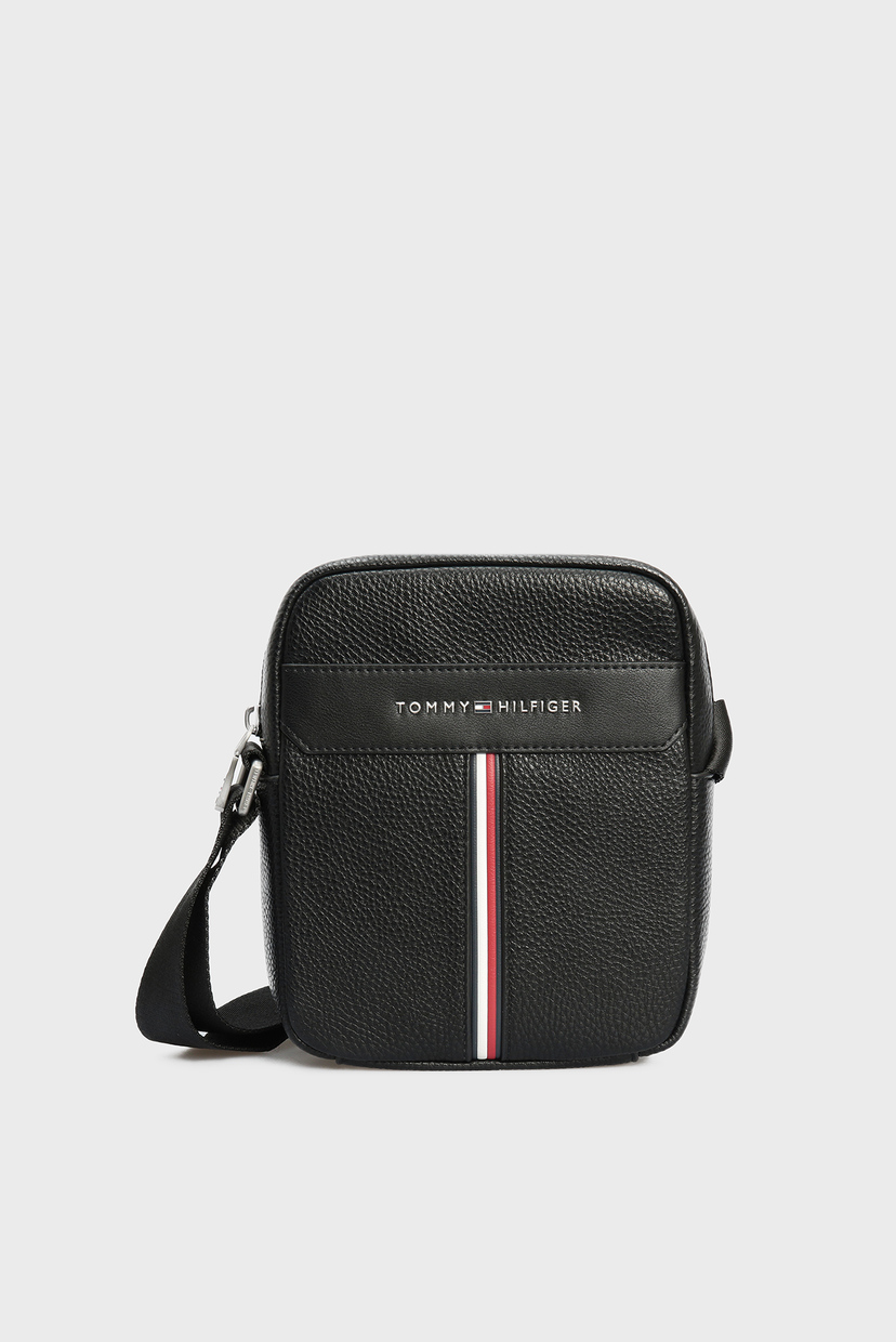 

Мужская черная сумка через плечо TH DOWNTOWN Tommy Hilfiger OS AM0AM07230
