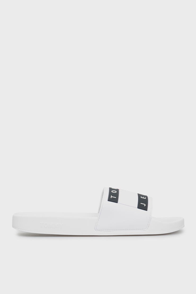 

Мужские белые слайдеры TOMMY JEANS FLAG Tommy Hilfiger 40 EM0EM00689