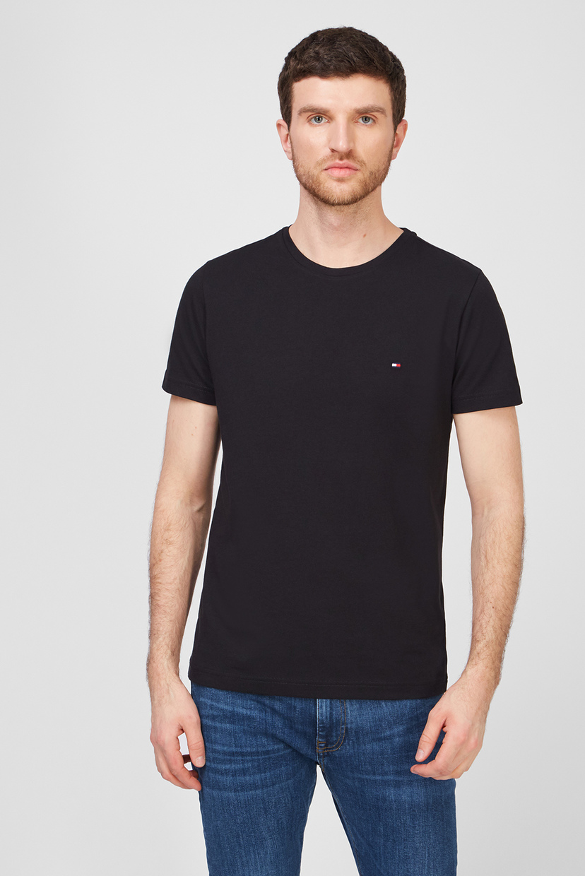 

Мужская черная футболка LOGO Tommy Hilfiger XXL MW0MW17681