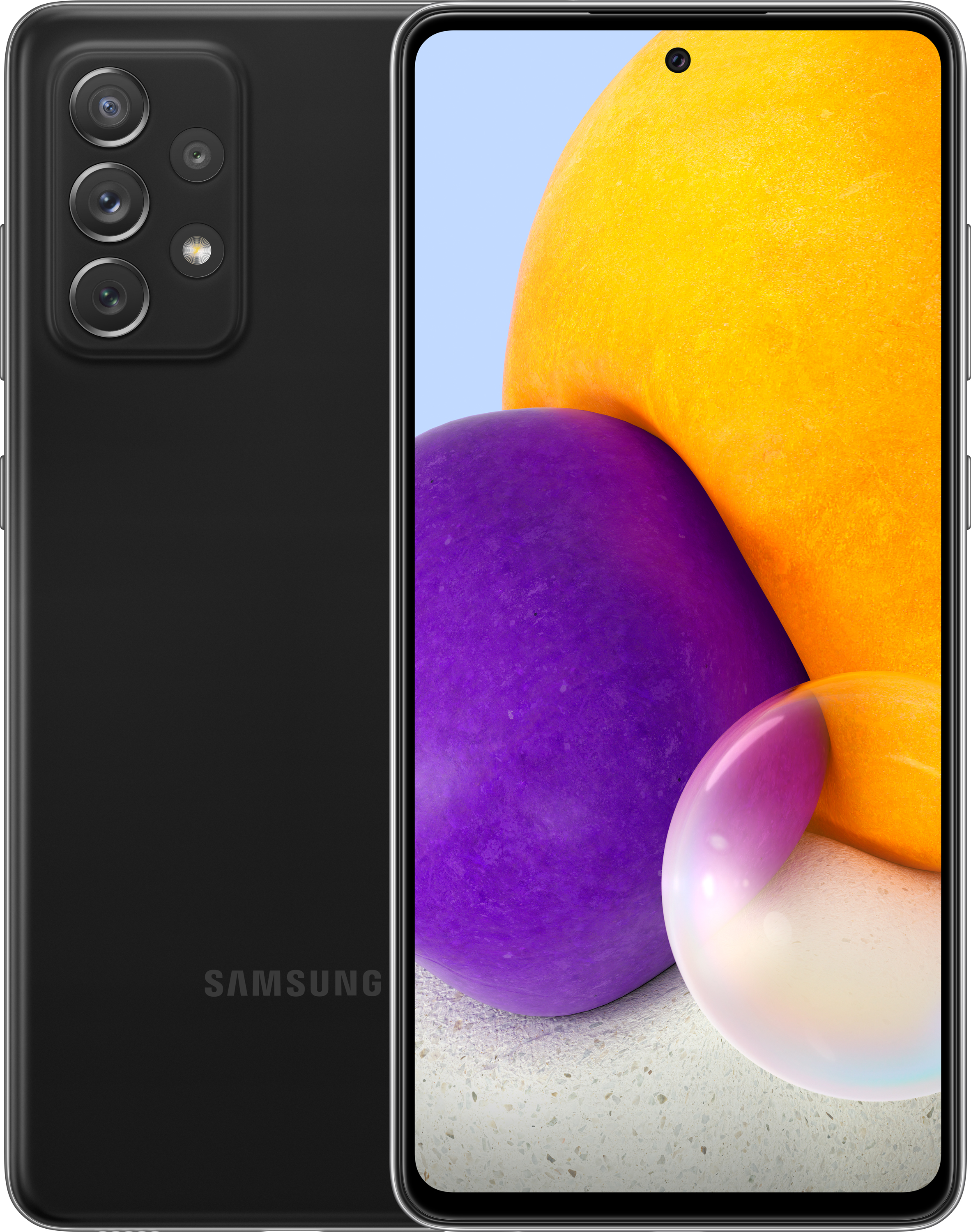 

Мобильный телефон Samsung Galaxy A72 8/256GB Black