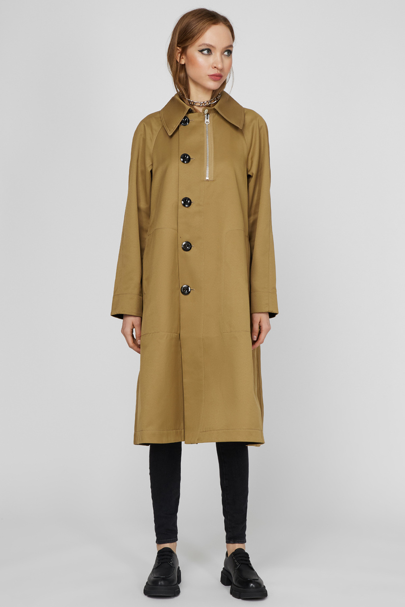 

Женский оливковый тренч G-Star RAW M D19081,C657