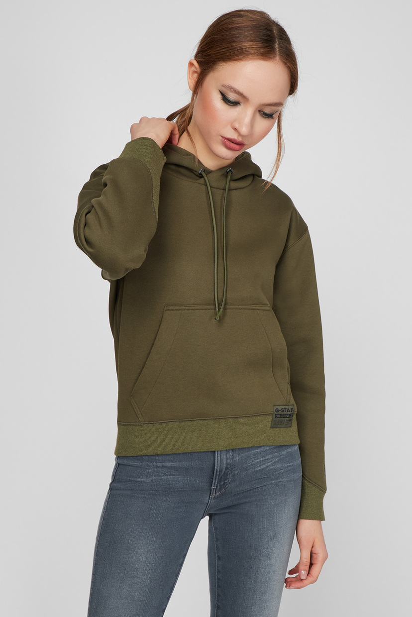 

Женское зеленое худи Premium Core G-Star RAW XS D17753,C235