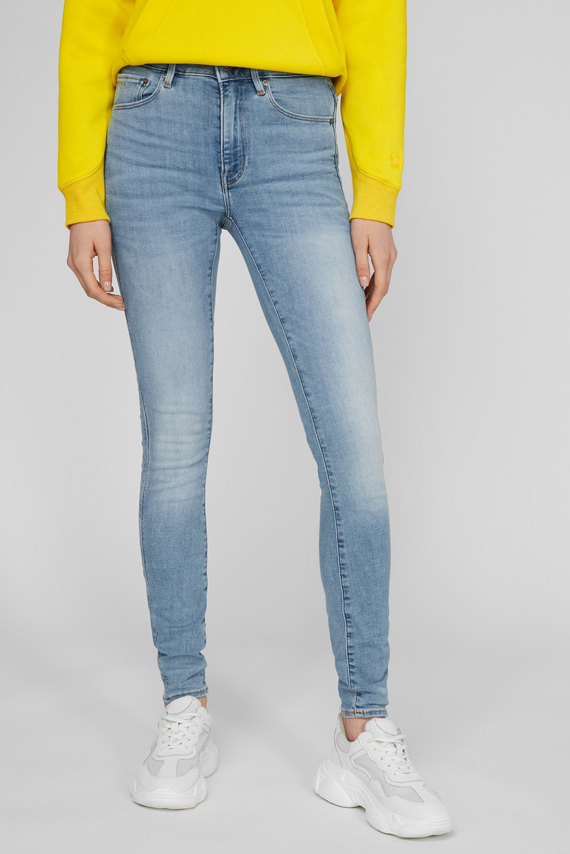 

Женские голубые джинсы 3301 High Skinny G-Star RAW 25-30 D05175,8968