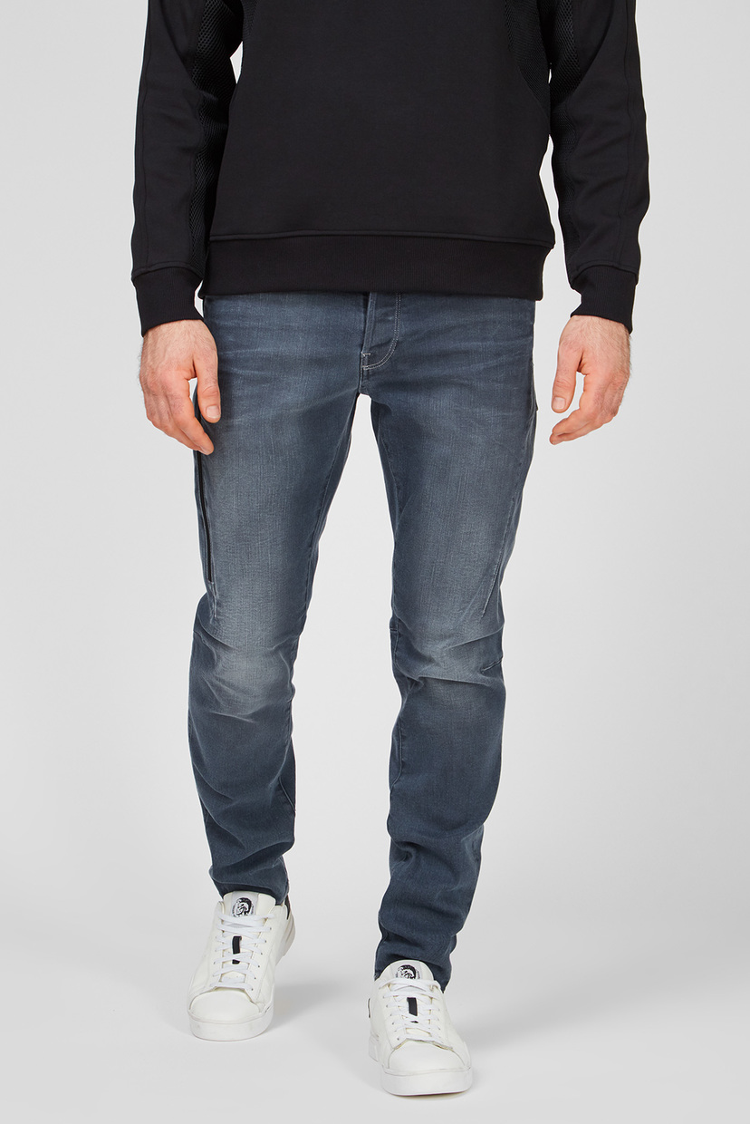 

Мужские синие джинсы Citishield 3D Slim Tapered G-Star RAW 28-32 D14456,B604