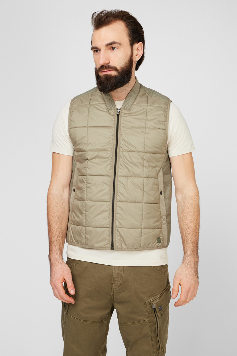 

Мужской зеленый жилет Lt wt quilted vest G-Star RAW L D18972,B958