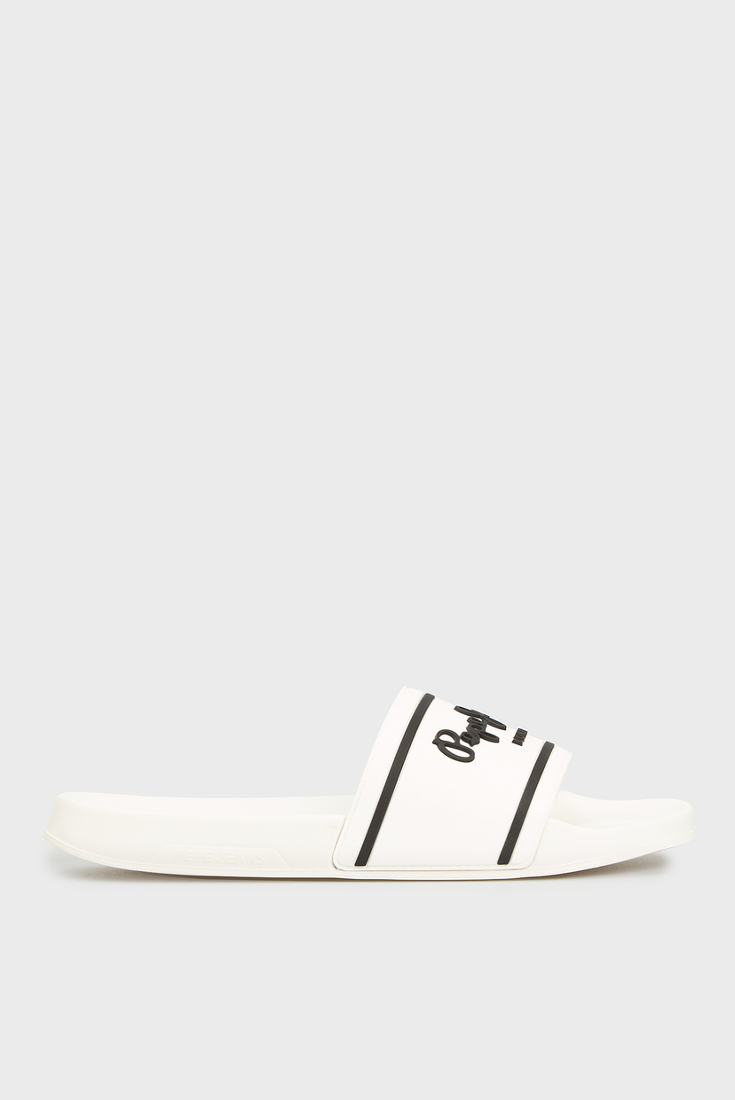 

Мужские белые слайдеры Pepe Jeans 44 PMS70091