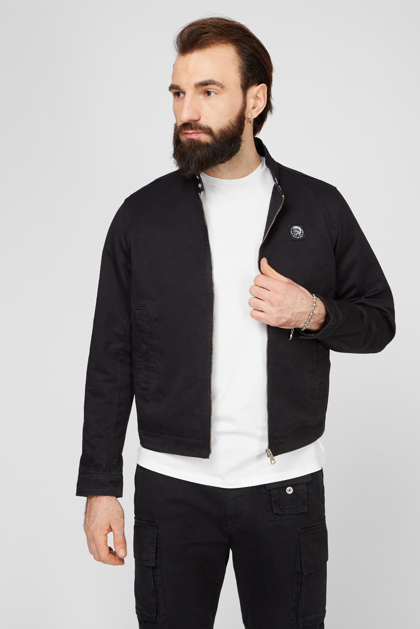 

Мужская черная ветровка J-HALLS-A JACKET Diesel XXL A01631 0IBAM