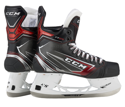 

Коньки CCM JETSPEED FT470 SR взрослые, Размер 6.0 EE (40), черный/красный, JS470-SR-6EE