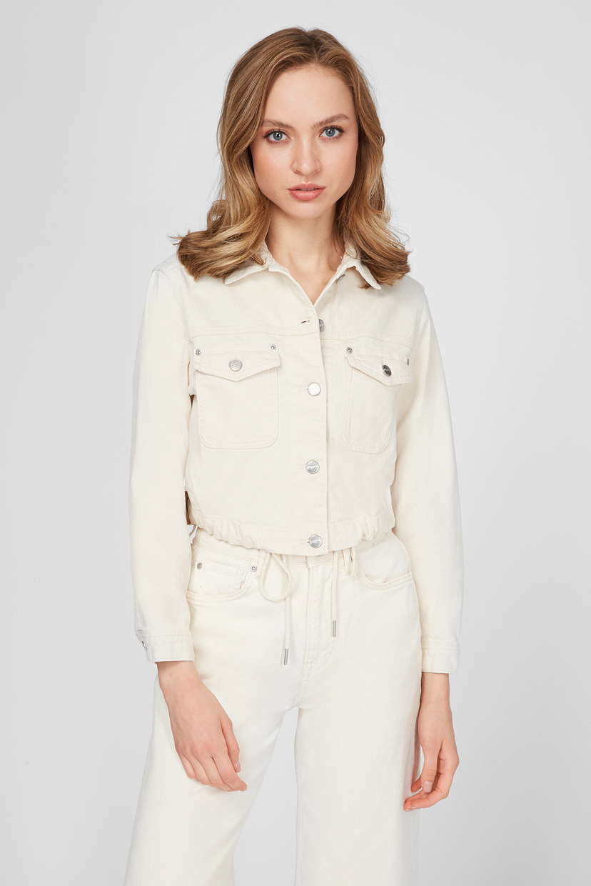 

Женская белая джинсовая куртка TIFFANY ROPE Pepe Jeans XXS PL401930