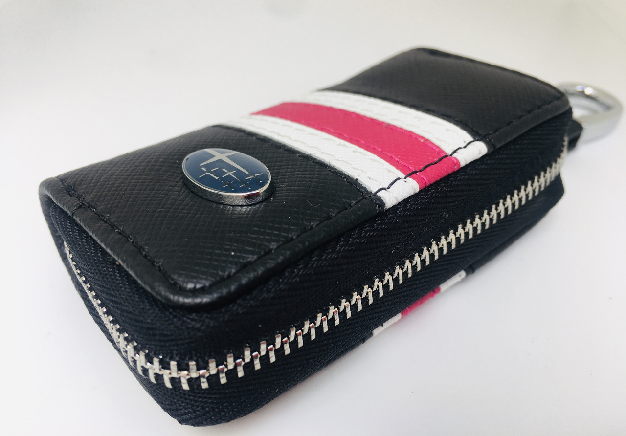 

Ключница для авто KeyHolder Prestige Car SUBARU Черно-белая с красным