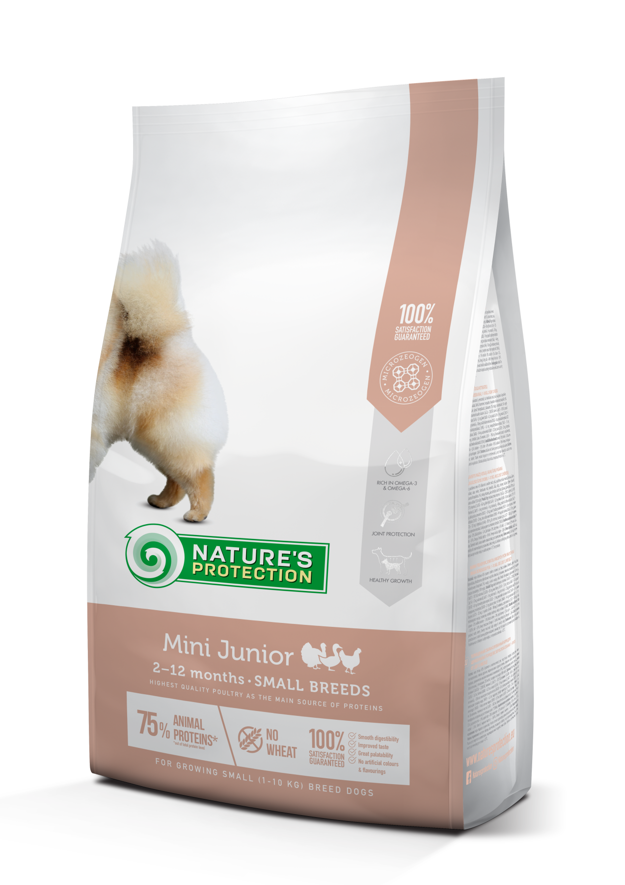 

Корм для щенков малых пород Nature's Protection Mini Junior 7,5 кг