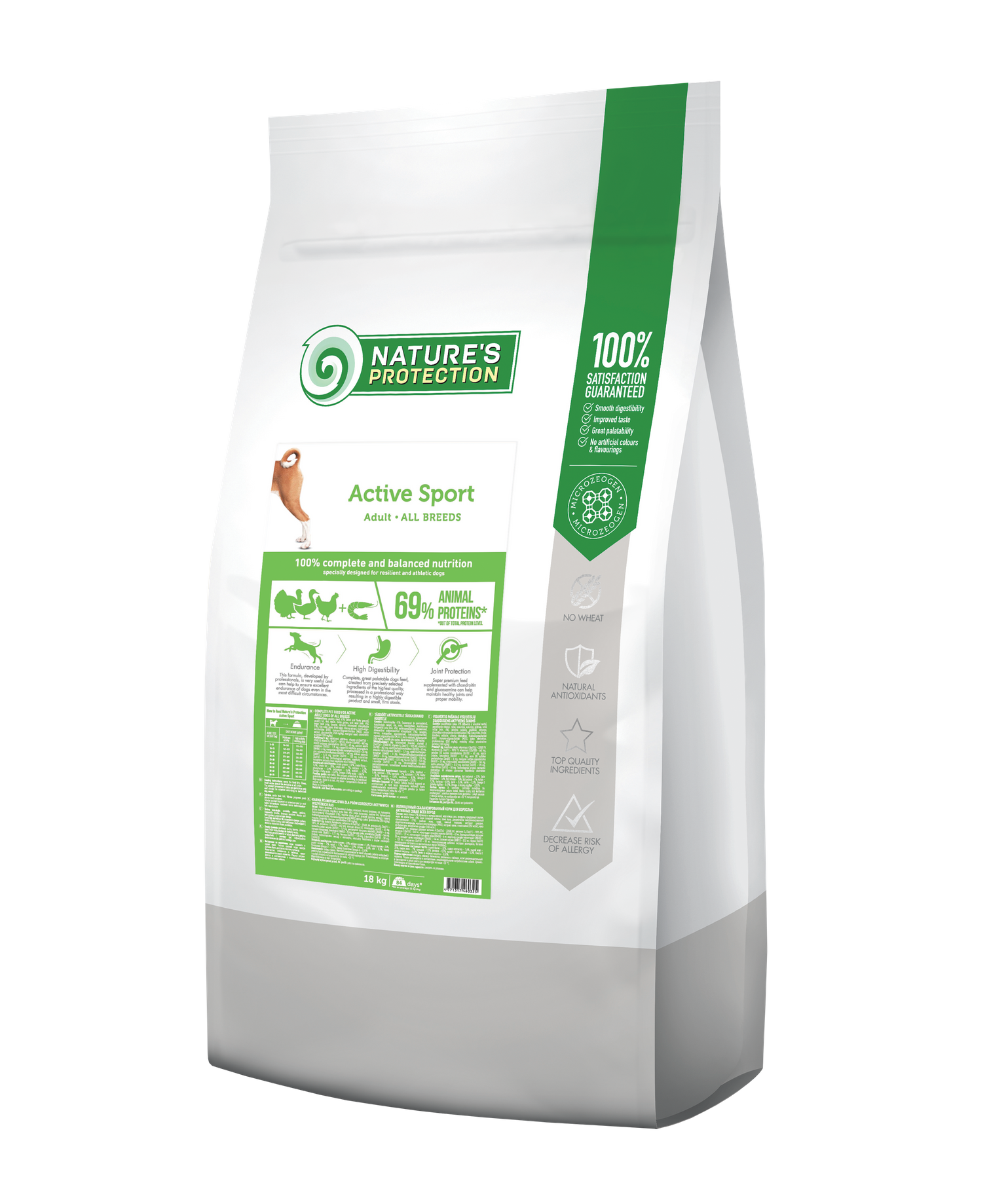 

Корм для собак с активным образом жизни Nature's Protection Active Sport 18 кг