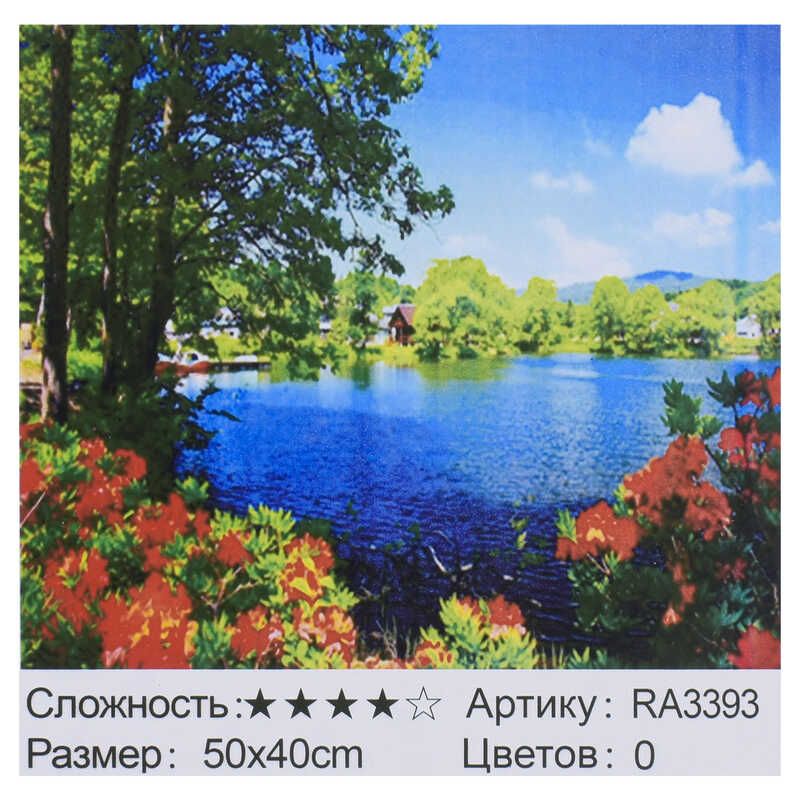 

Картина по номерам RA 3393 (30) 50х40см, в коробке