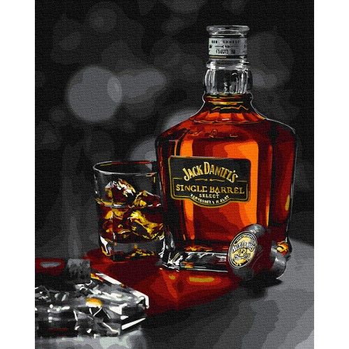 

Картина по номерам Jack Daniel’s 40*50 НикиТошка GX35226