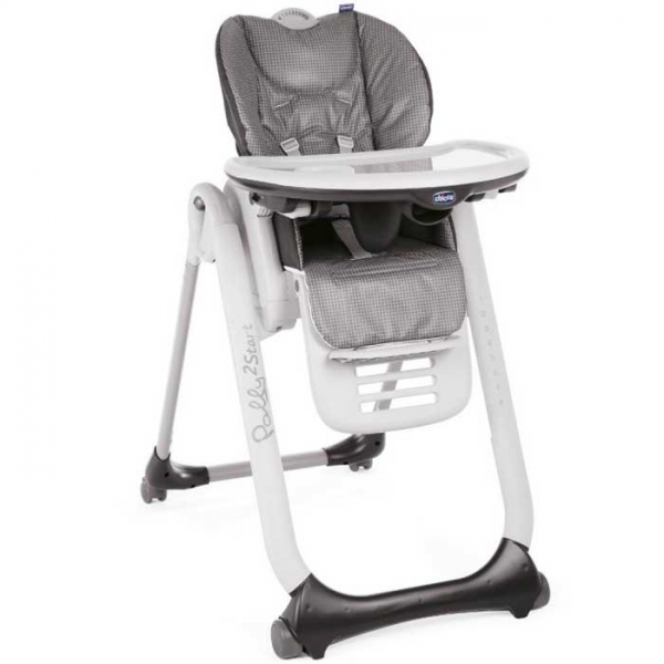 

Стульчик для кормления Chicco Polly 2 Start Anthracite (79205,99)