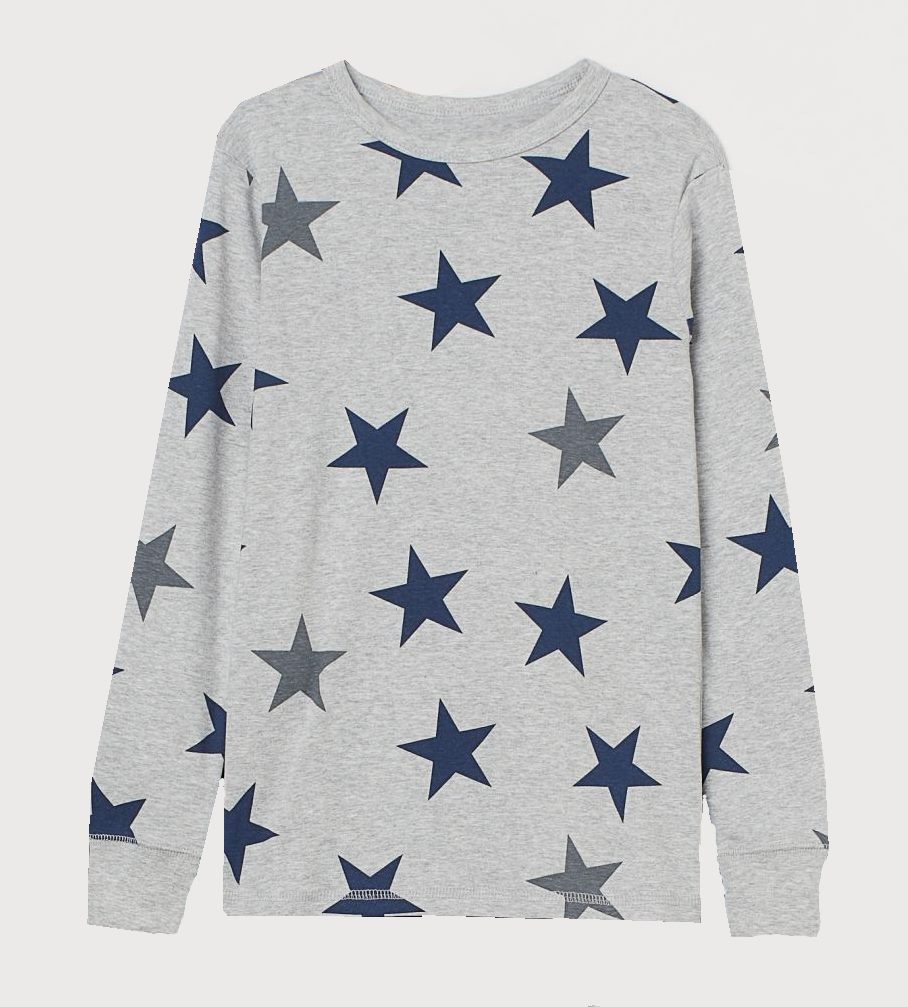 

Футболка с длинными рукавами для мальчика H&M 0604068008 170 СМ Серый 64029
