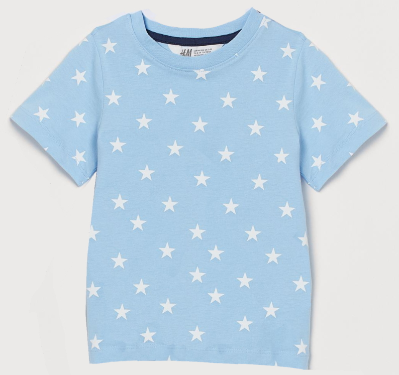 

Футболка H&M 0719070005 110-116 СМ Голубой 64068