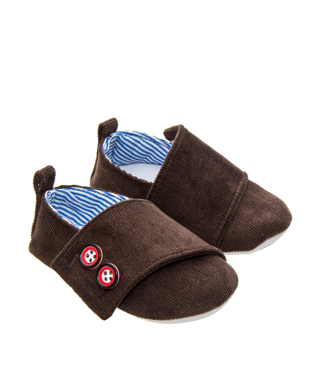 

Пинетки Papulin коричневые текстильные (6020-02-18)