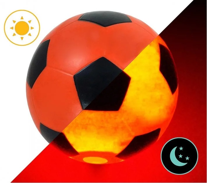 

Мяч с подсветкой Футбольный Orange