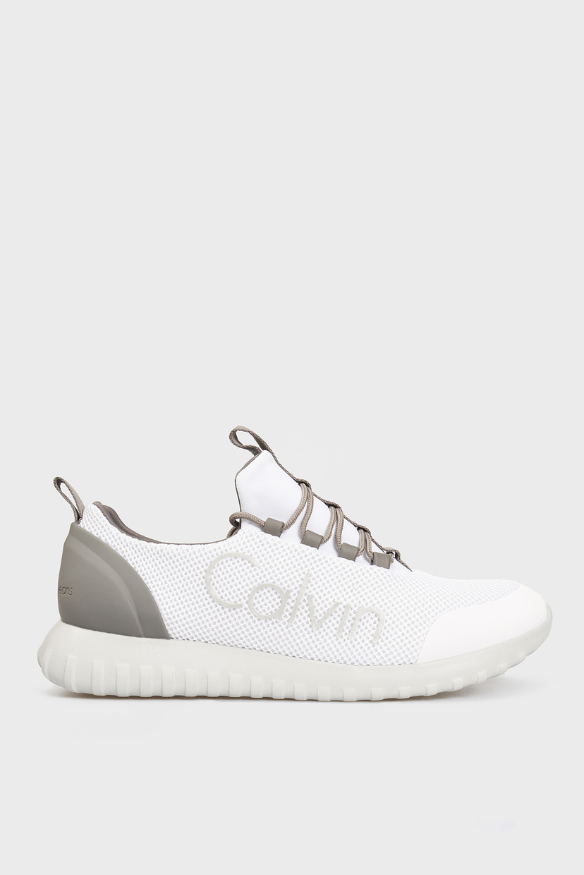 

Мужские белые кроссовки RUNNER SNEAKER LACEUP MESH Calvin Klein 43 YM0YM00085