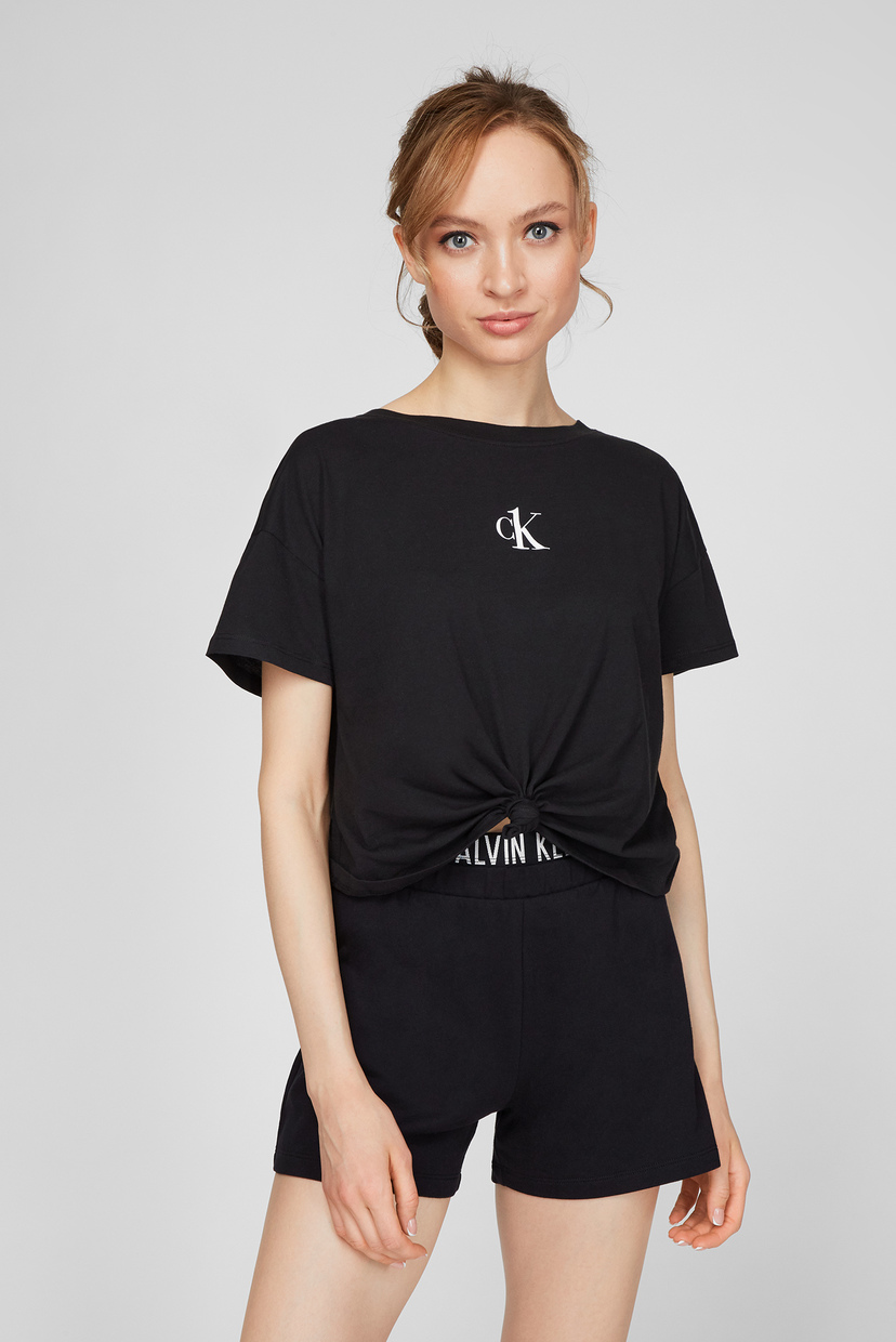 

Женский черный топ Calvin Klein XS KW0KW01366