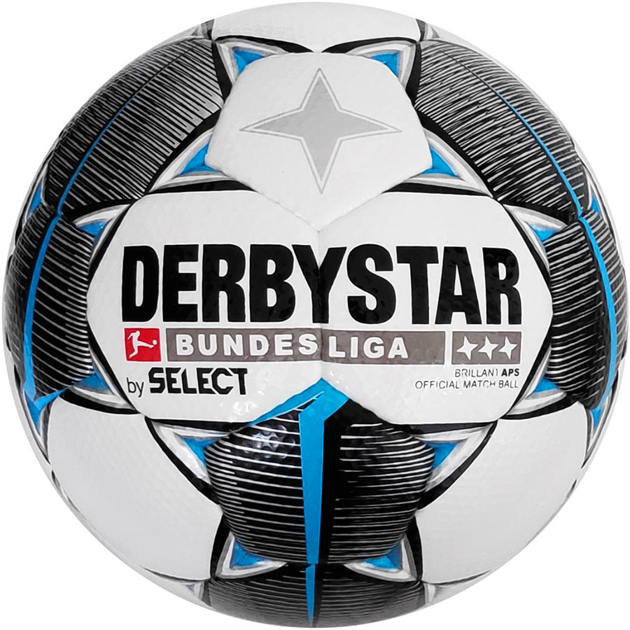 

Мяч футбольный Derbystar FB BL Brillant APS FIFA (белый/чёрный/серый) 3915900037