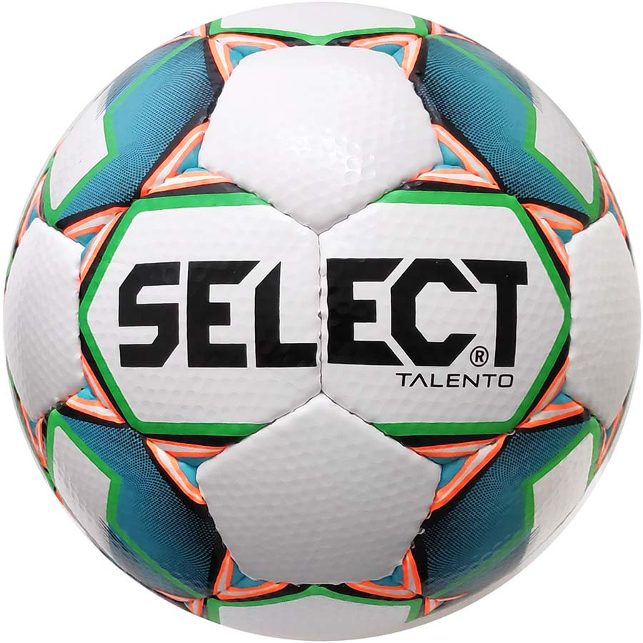 

Мяч футбольный Select Talento 3 белый/зелёный 0773846004