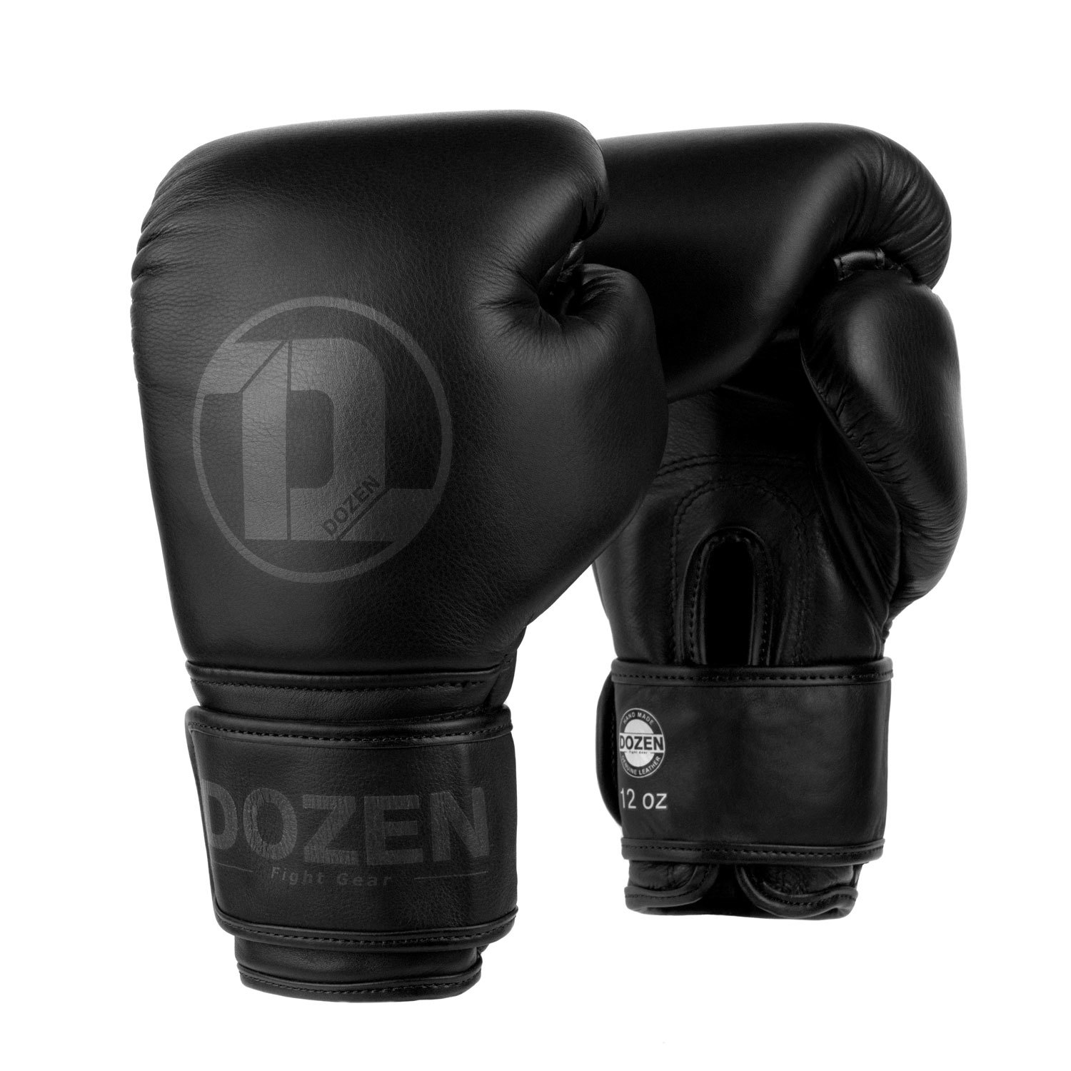 

Боксерские перчатки Dozen Monochrome Training Boxing Gloves Black/Black 18 Oz