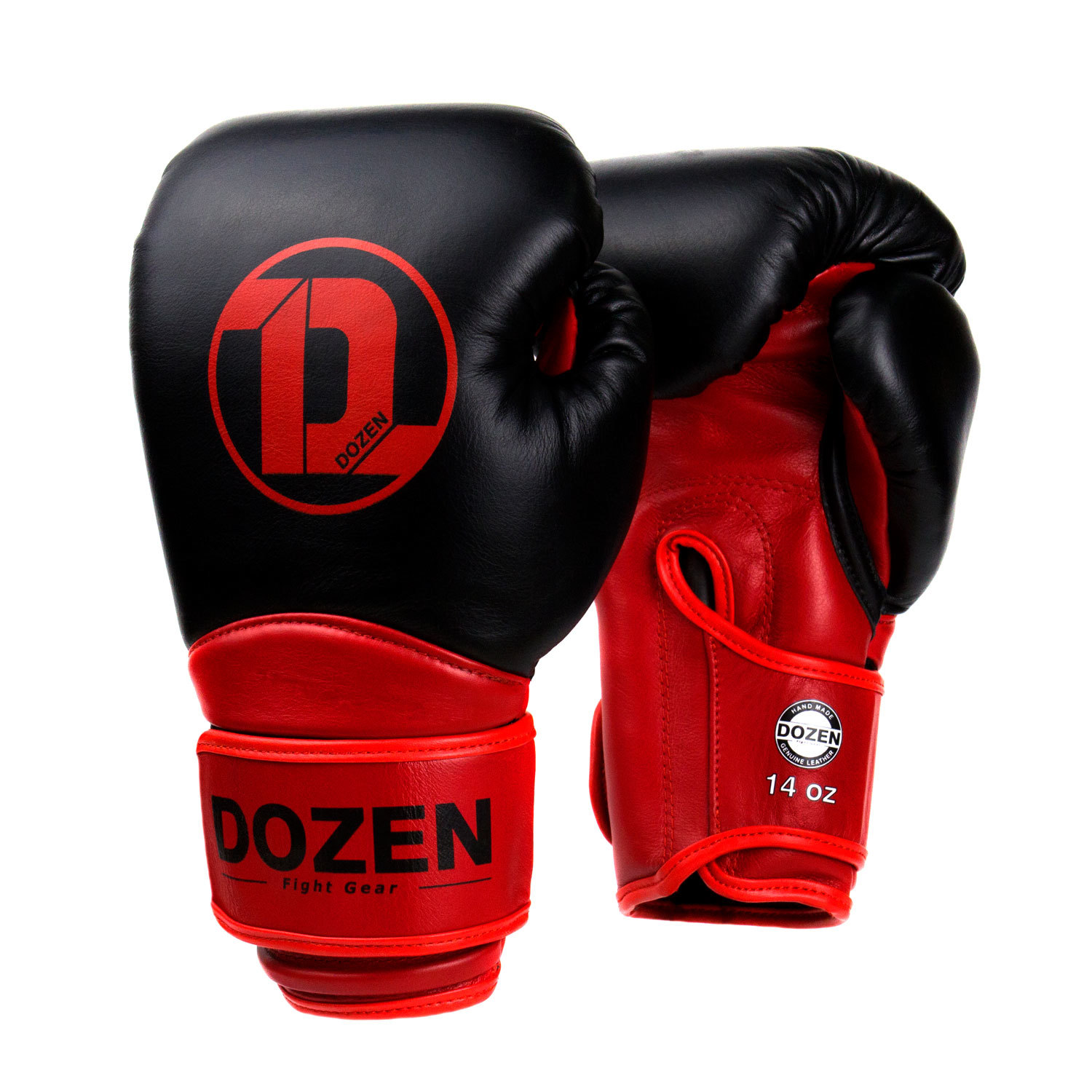 

Боксерские перчатки Dozen Dual Impact Training Boxing Gloves Black/Red 18 Oz