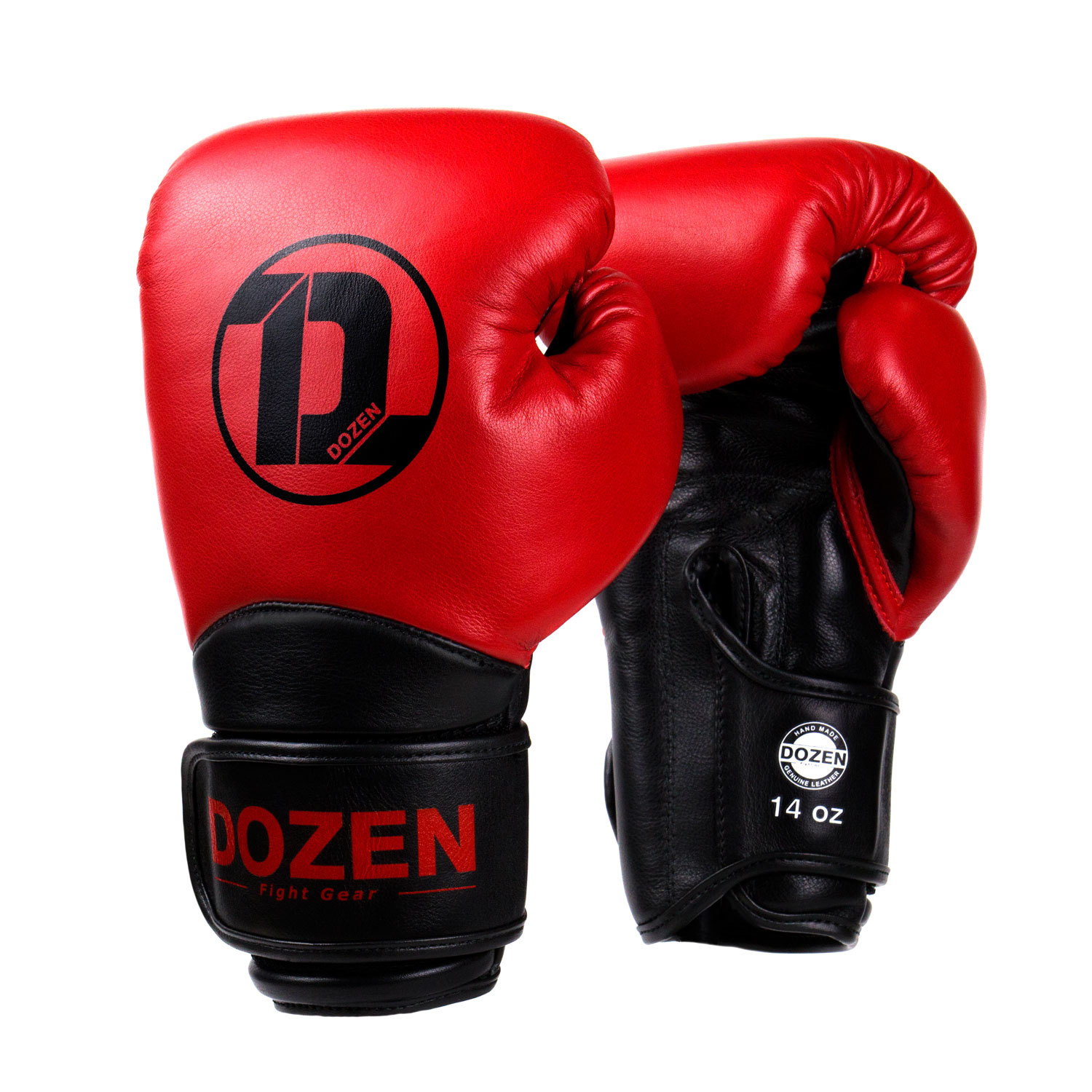 

Боксерские перчатки Dozen Dual Impact Training Boxing Gloves Red/Black 18 Oz