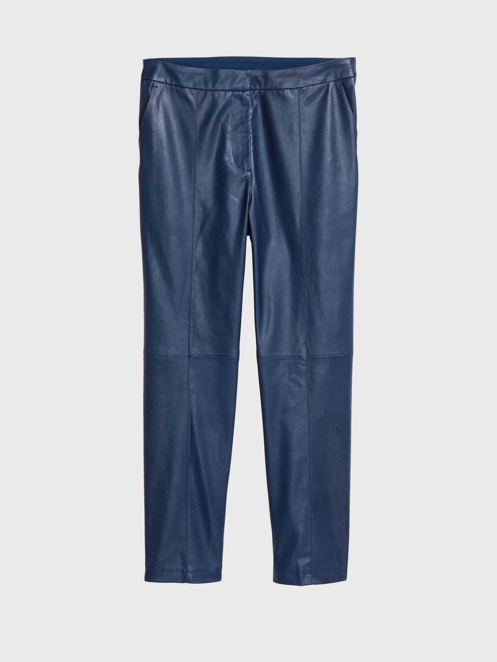 

Брюки из искусственной кожи H&M 97161871 40 Синие