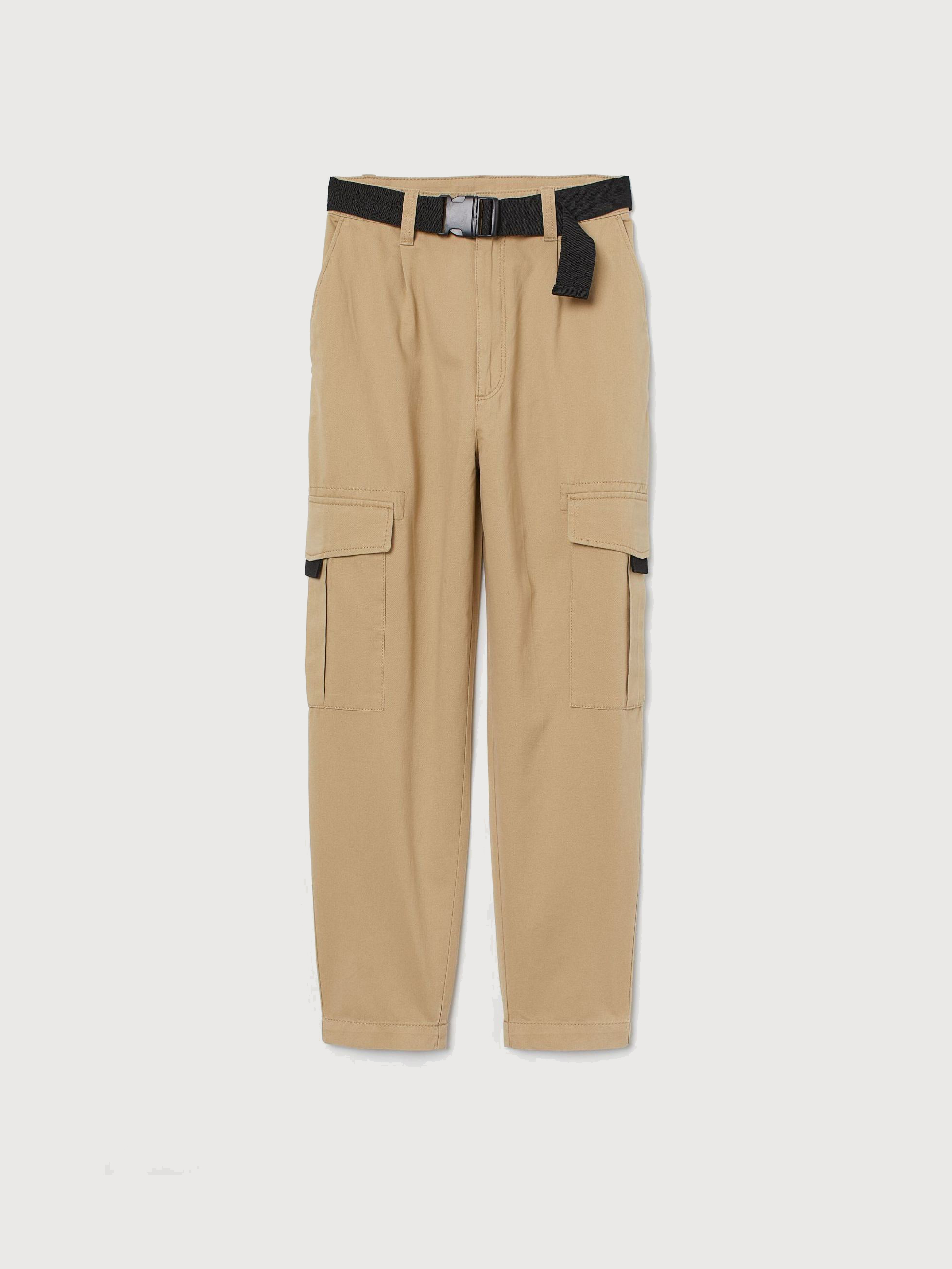

Брюки H&M 97162524 40 Бежевые