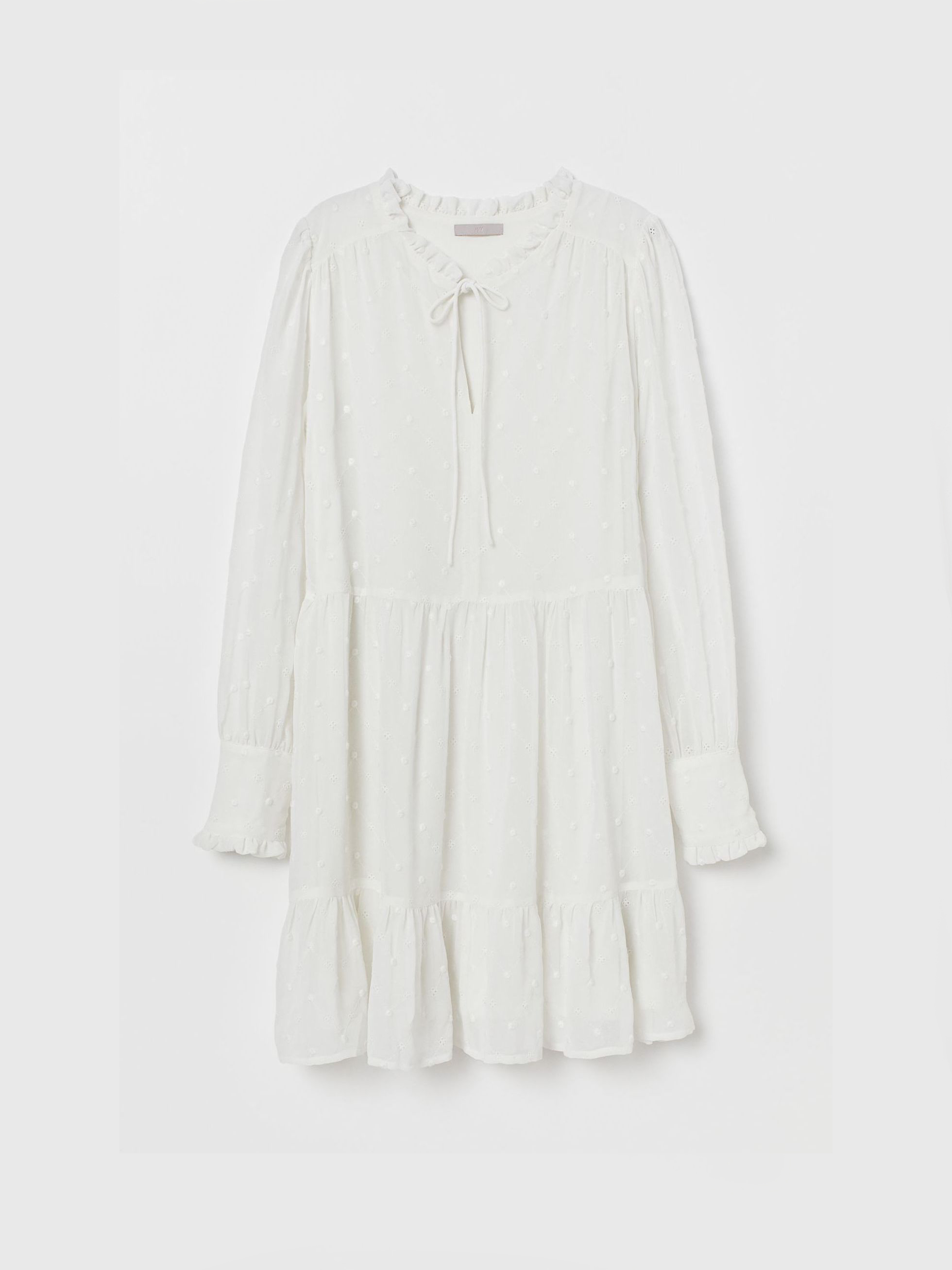 

Платье H&M 97161966  Белое, Платье H&M 97161966 L Белое