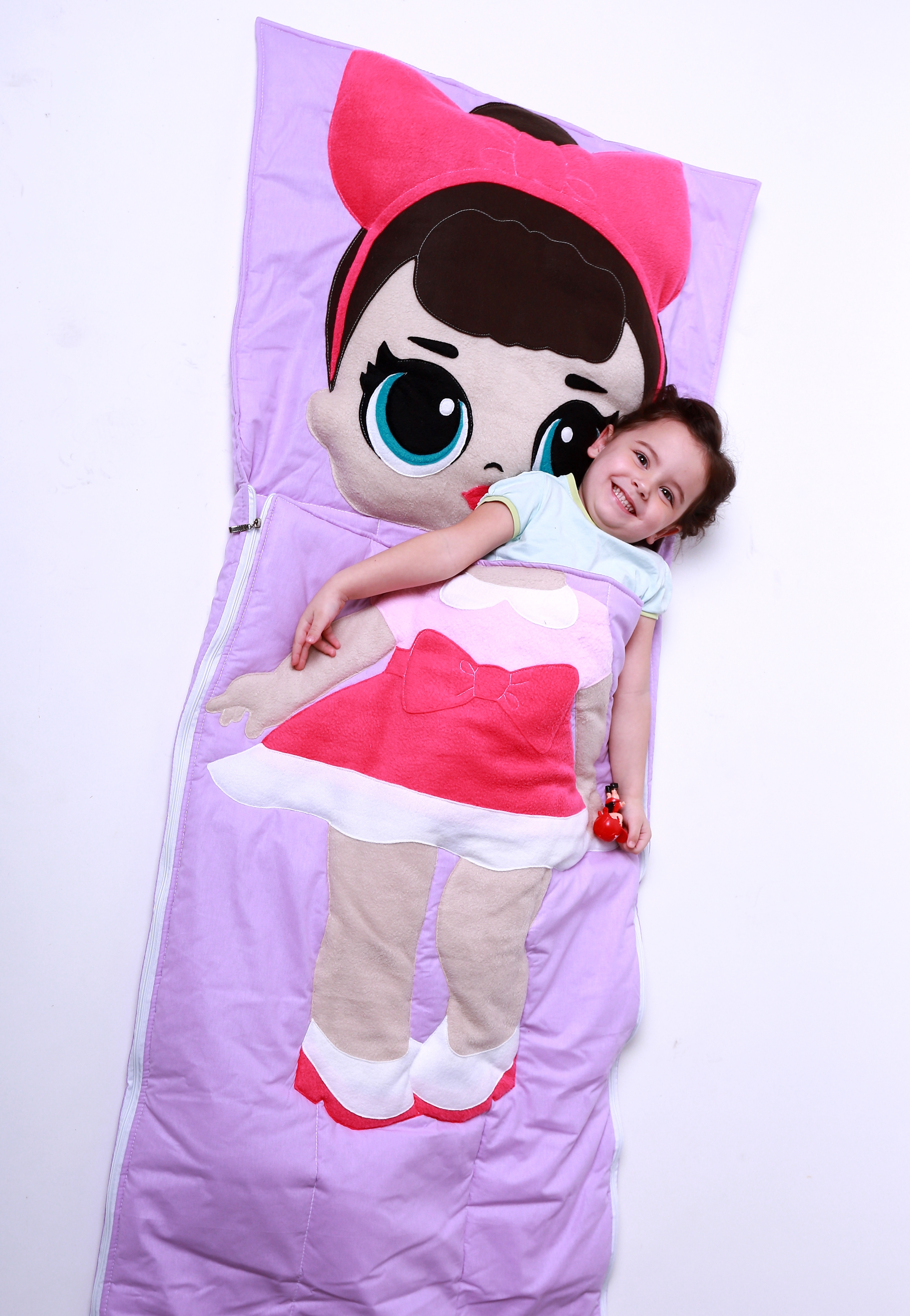 

Спальний мішок дитячий сліпик Nighty Night Лялька Лол XL 200X90 см