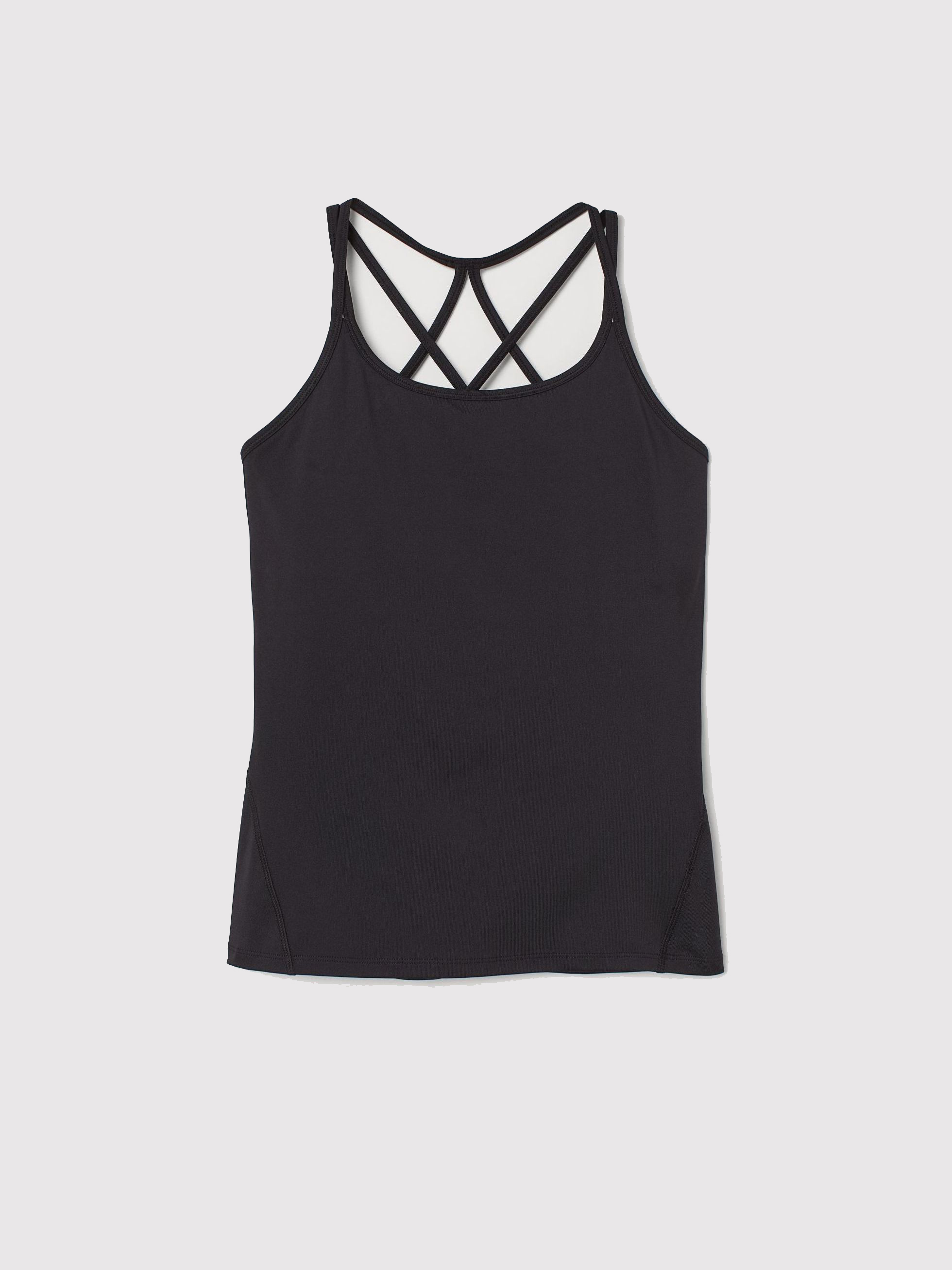

Спортивная майка H&M 16132636 S Черная