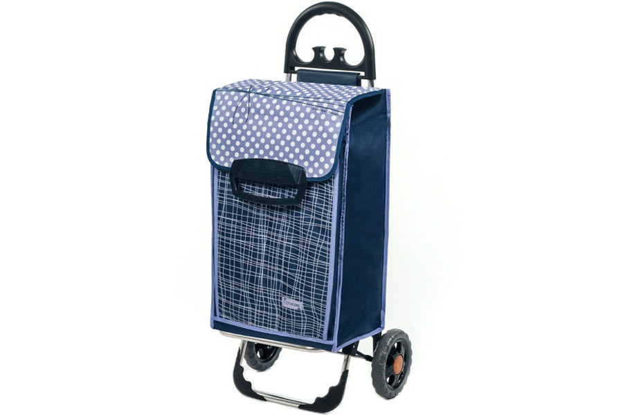 

Сумка-тележка Aurora Diandra Thermo Grande 65 л 50 кг, цвет синий