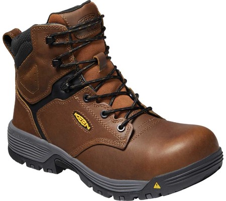 

Мужские ботинки KEEN Utility Chicago 6" ESD Work Boot Tobacco/Black Leather 42