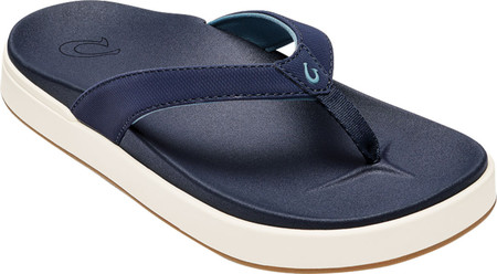 

Женские вьетнамки, сланцы OluKai Nu'A Pi'O Flip Flop Trench Blue/Trench Blue Synthetic 39